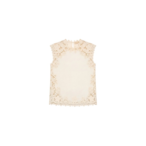 ulla johnson amelie linen top