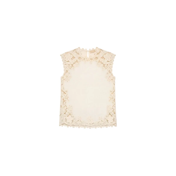 ulla johnson amelie linen top