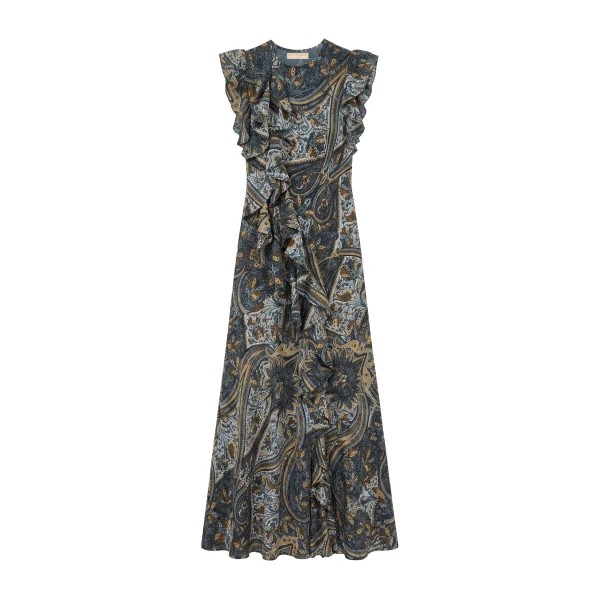 ulla johnson ameline sleeveless silk dress