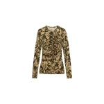 ulla johnson asha long sleeve jersey top