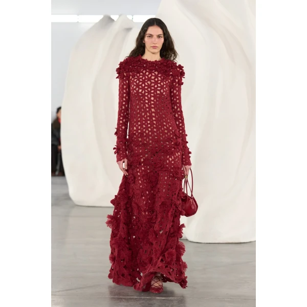 ulla johnson astrid crochet dress with embroidered flowers