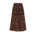 ulla johnson auden silk skirt