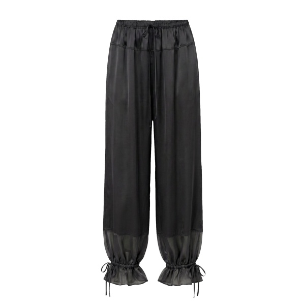 ulla johnson camile silk cinched pant