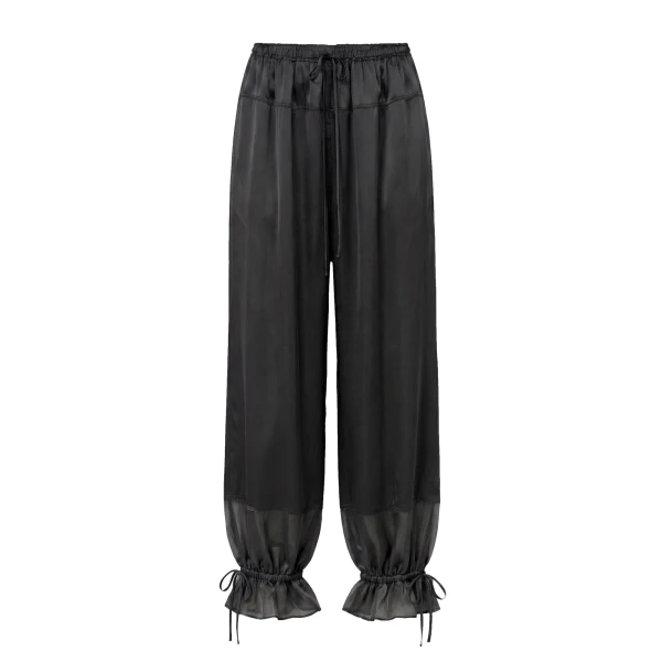 ulla johnson camile silk cinched pant