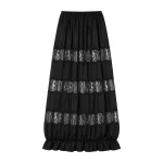 ulla johnson chantal silk midi skirt