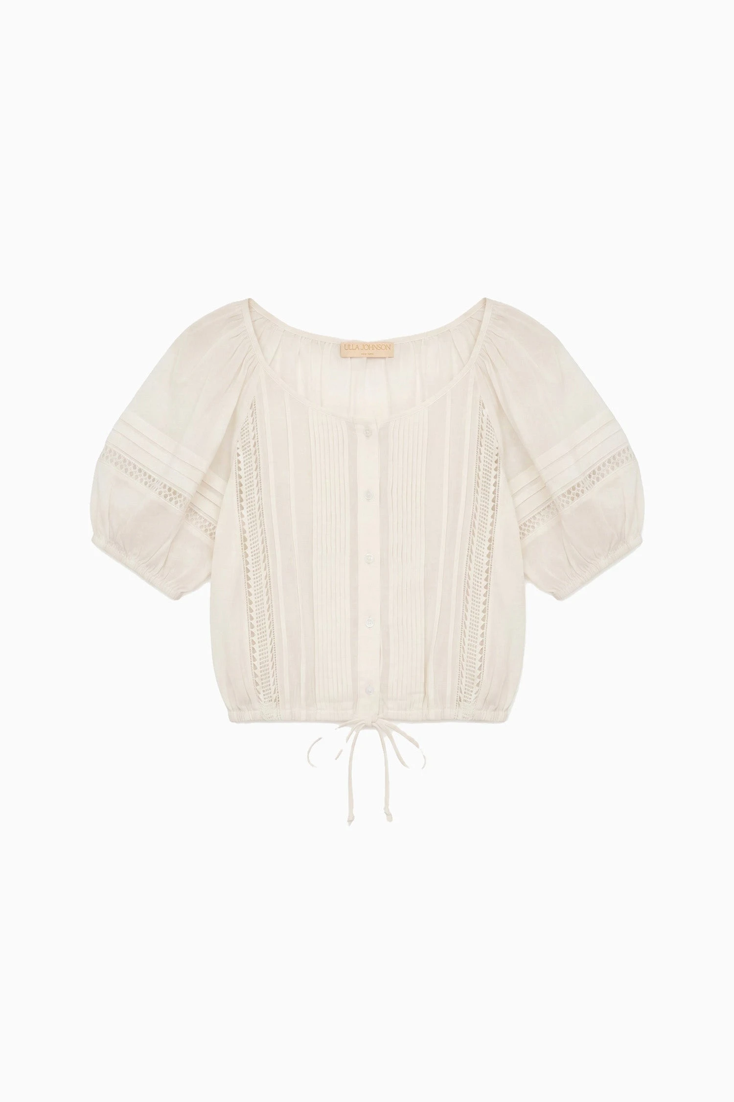 Clara Cotton Top in Pristine