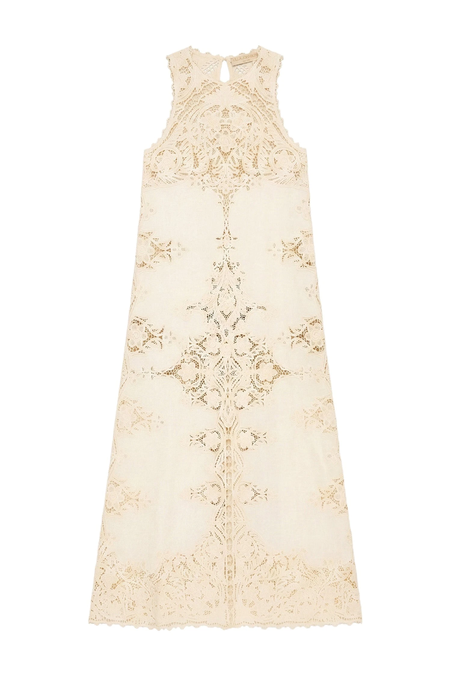 Ulla Johnson Coralite Linen Dress in Ivory ulla johnson coralite linen dress