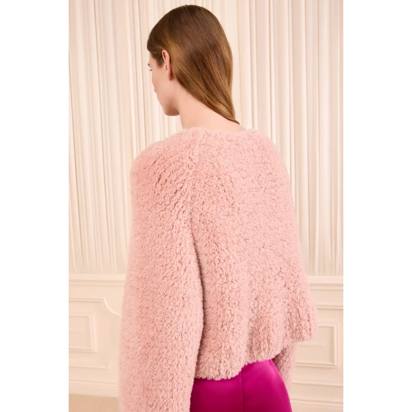 ulla johnson cosette cashmere fur pullover