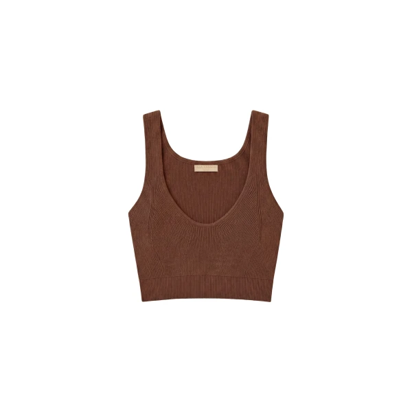ulla johnson delia knit bra