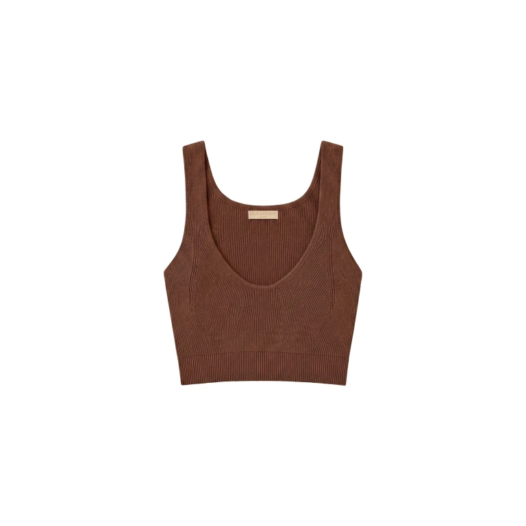 ulla johnson delia knit bra
