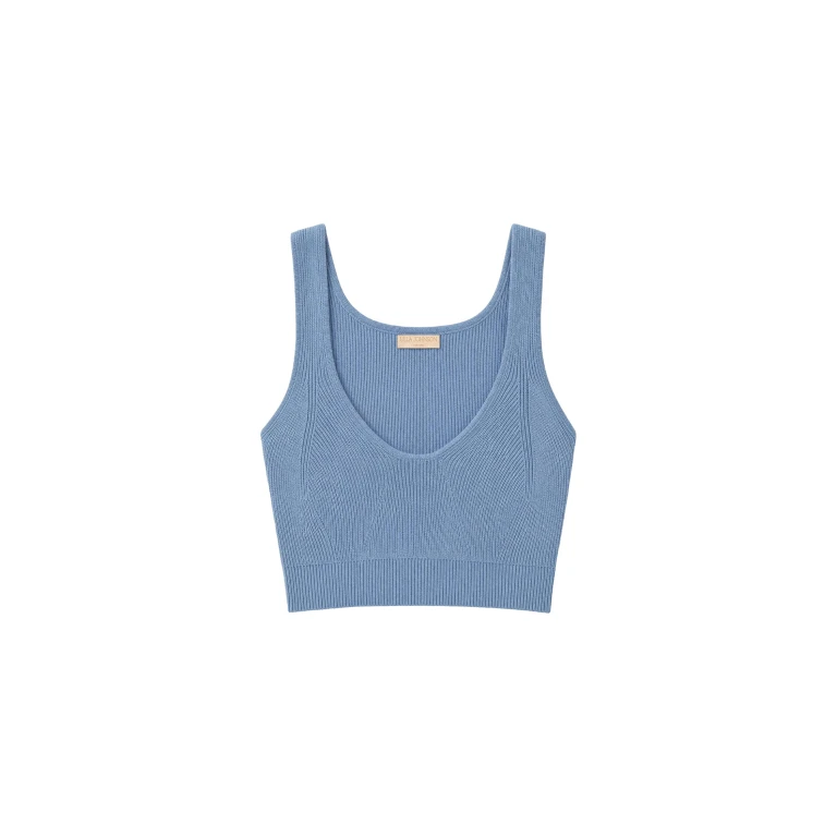 ulla johnson delia knit bra