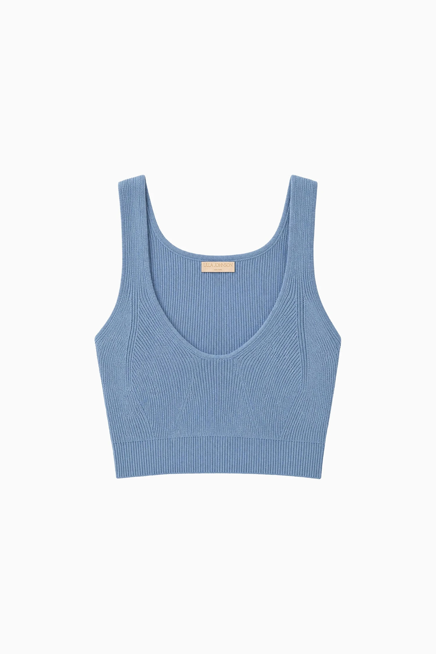 Delia Knit Bra in Heron