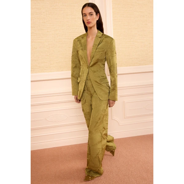 ulla johnson dhemi satin blazer