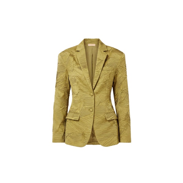ulla johnson dhemi satin blazer