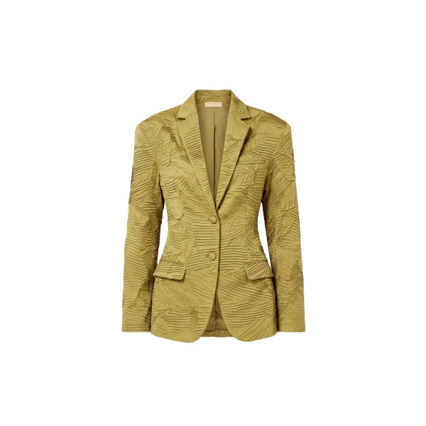 ulla johnson dhemi satin blazer