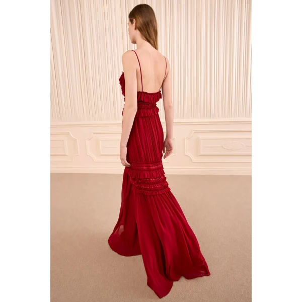 ulla johnson dorothea sleeveless silk gown