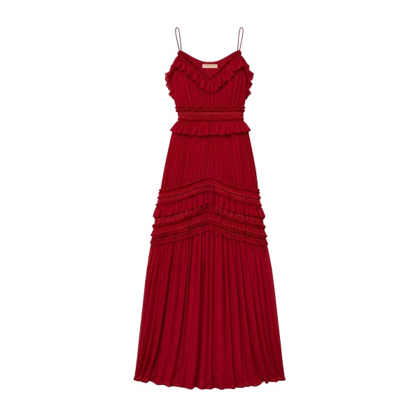 ulla johnson dorothea sleeveless silk gown