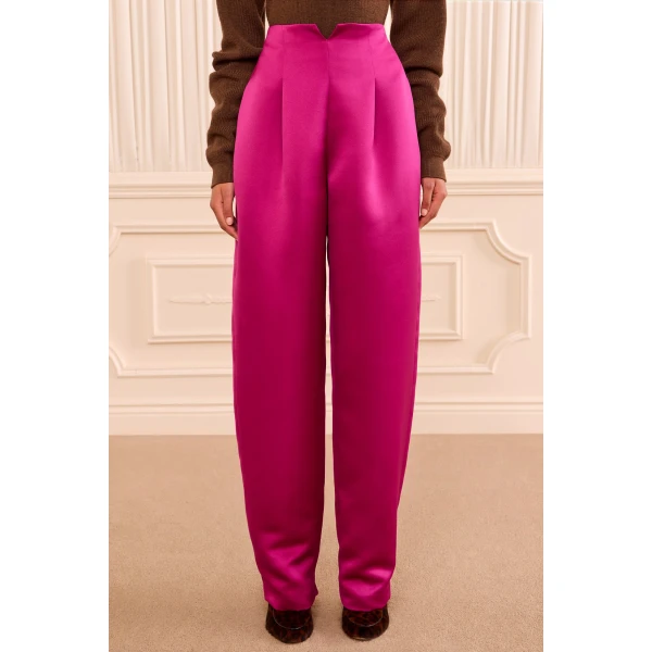 edlyn satin pant orchid
