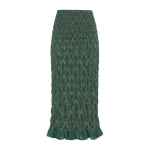 ulla johnson eleanora silk skirt