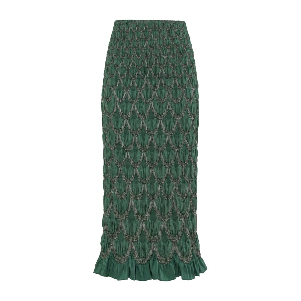 ulla johnson eleanora silk skirt