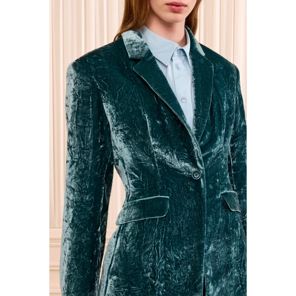 ellery velvet jacket jadeite