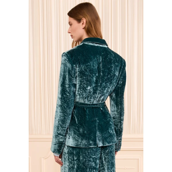 ulla johnson ellery velvet jacket