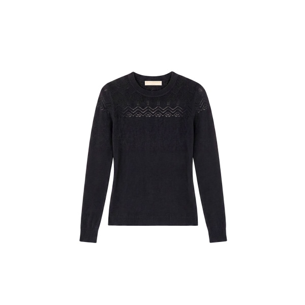 ulla johnson emelie long sleeve cashmere top