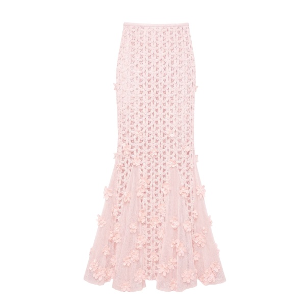ulla johnson erinne skirt with embroidered flowers