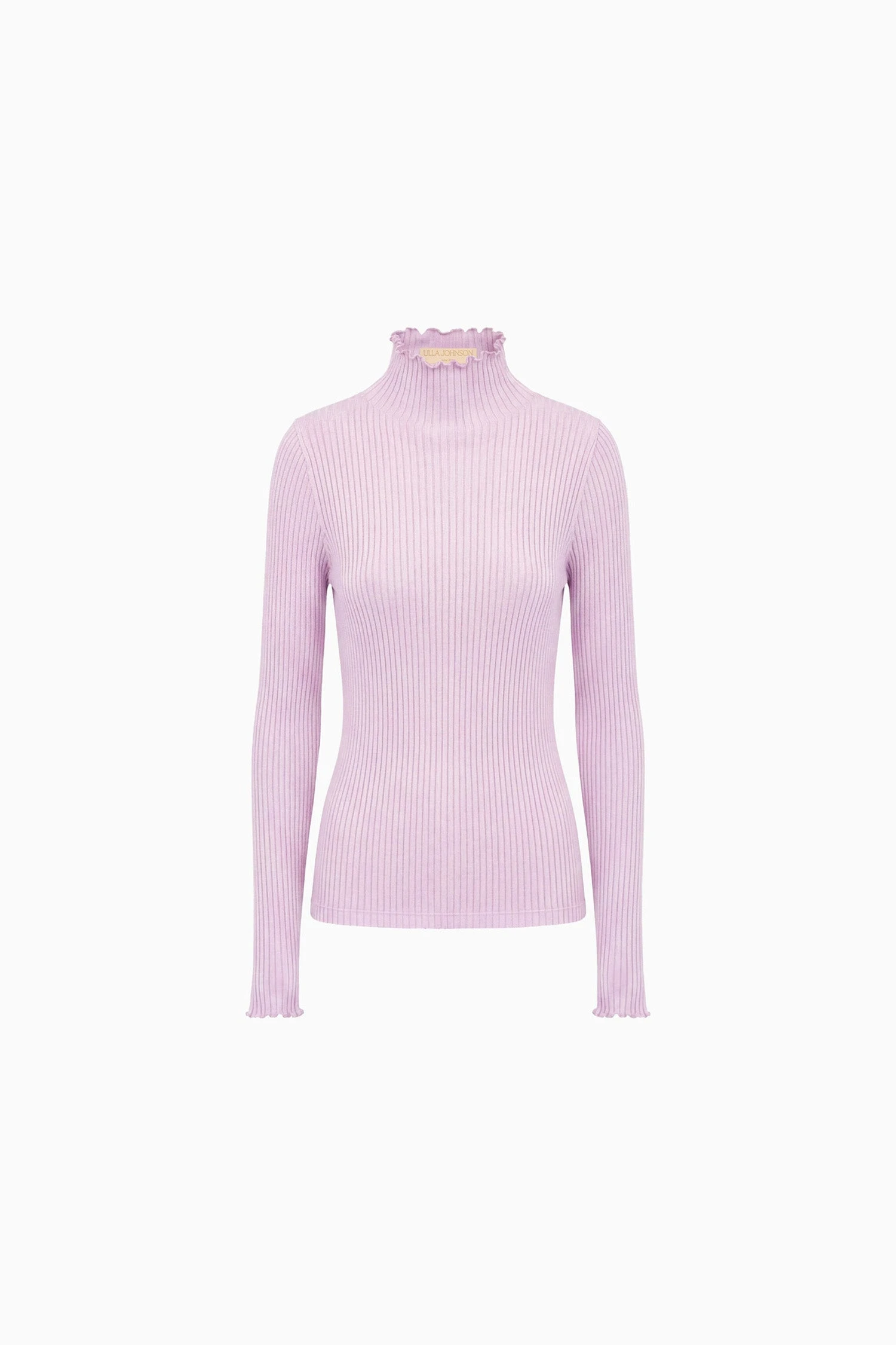 Evie Turtleneck Top in Lilac