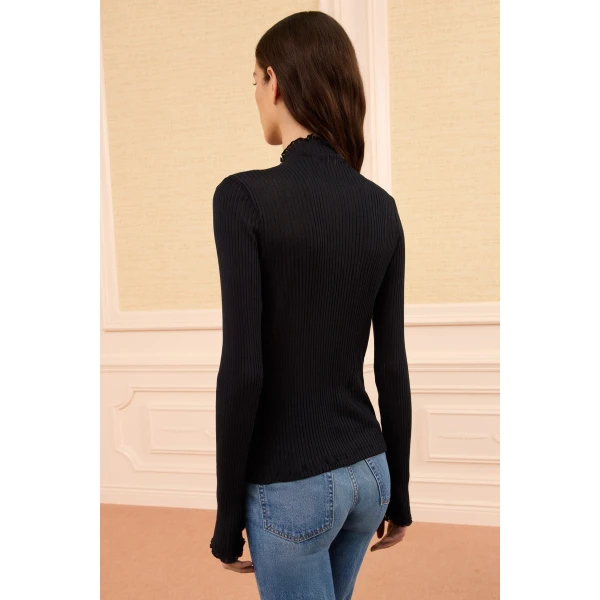 ulla johnson evie turtleneck top
