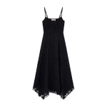 ulla johnson flora cami linen dress