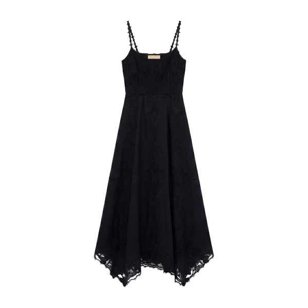 ulla johnson flora cami linen dress