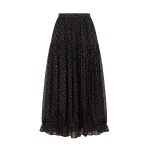 ulla johnson floret silk skirt