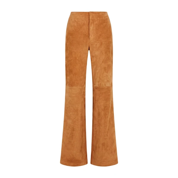 ulla johnson freja suede pant
