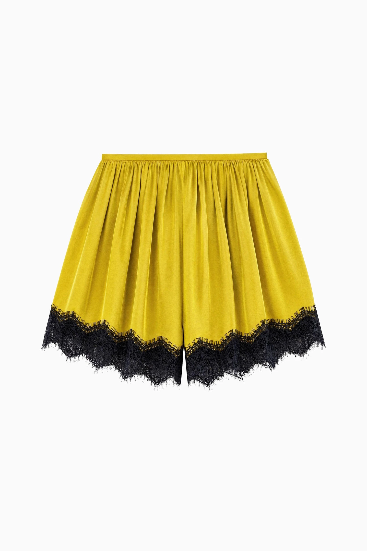 Georgina Silk Short in Citrine
