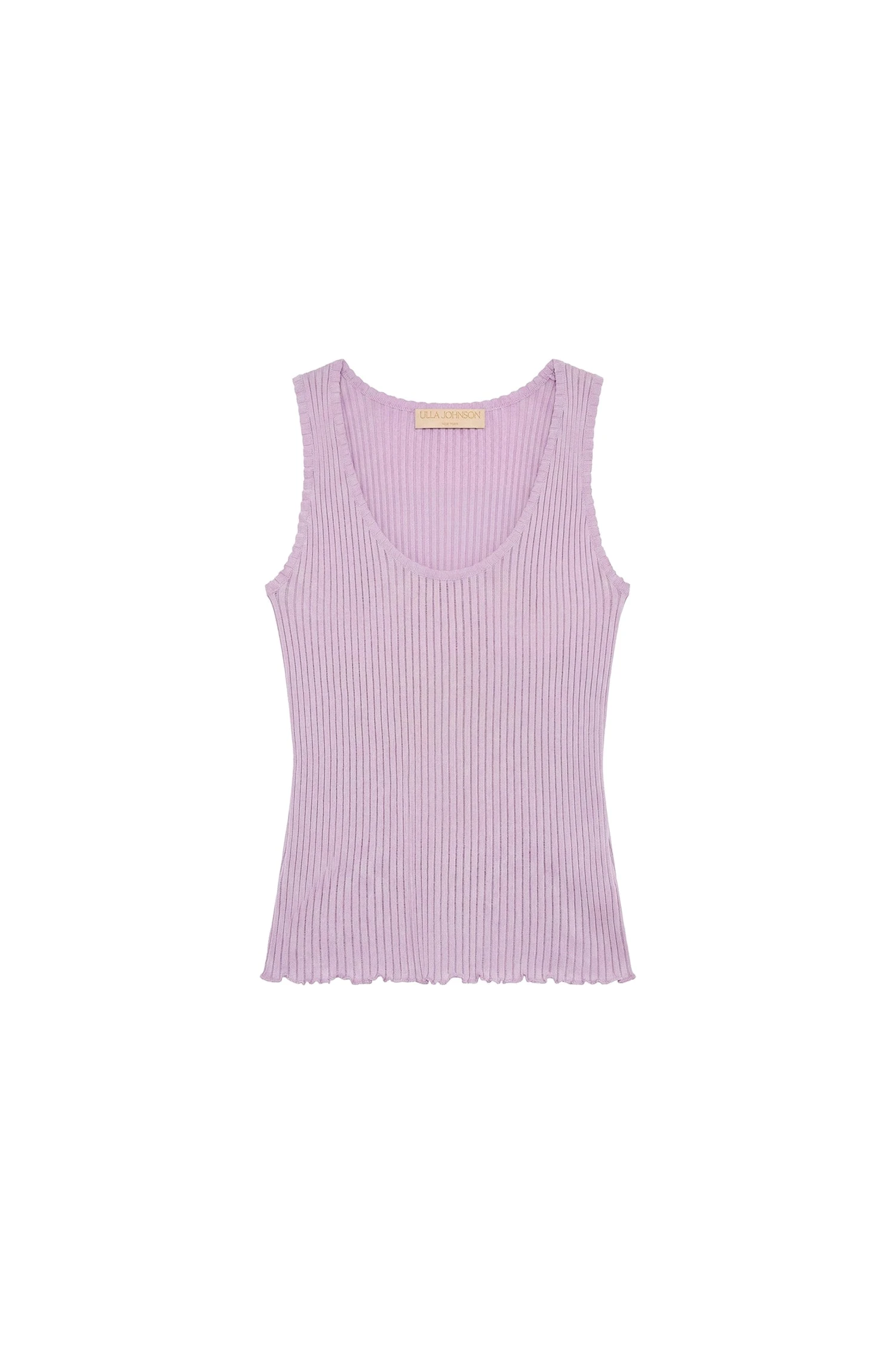 Ulla Johnson Gia Top in Lilac ulla johnson gia top