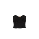 ulla johnson heleen satin cropped bustier top