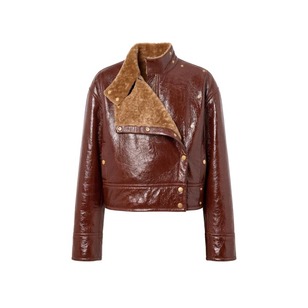 ulla johnson honora leather jacket