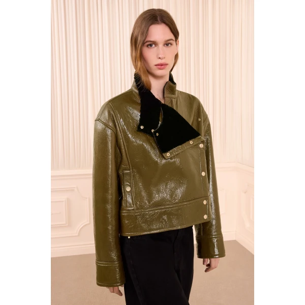 designer leather jacket