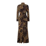 ulla johnson ida long sleeve jersey dress