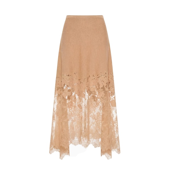 ulla johnson josina lace midi skirt