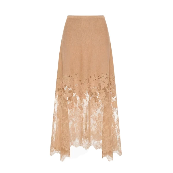 ulla johnson josina lace midi skirt