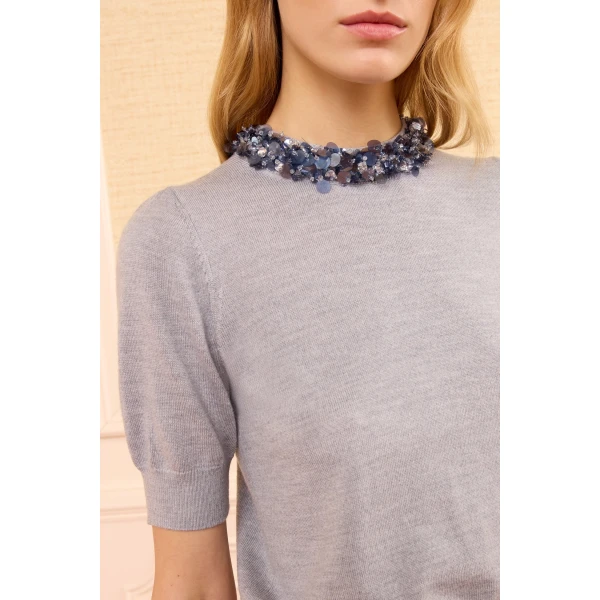 jude embellished top ash