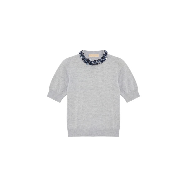 ulla johnson jude embellished top