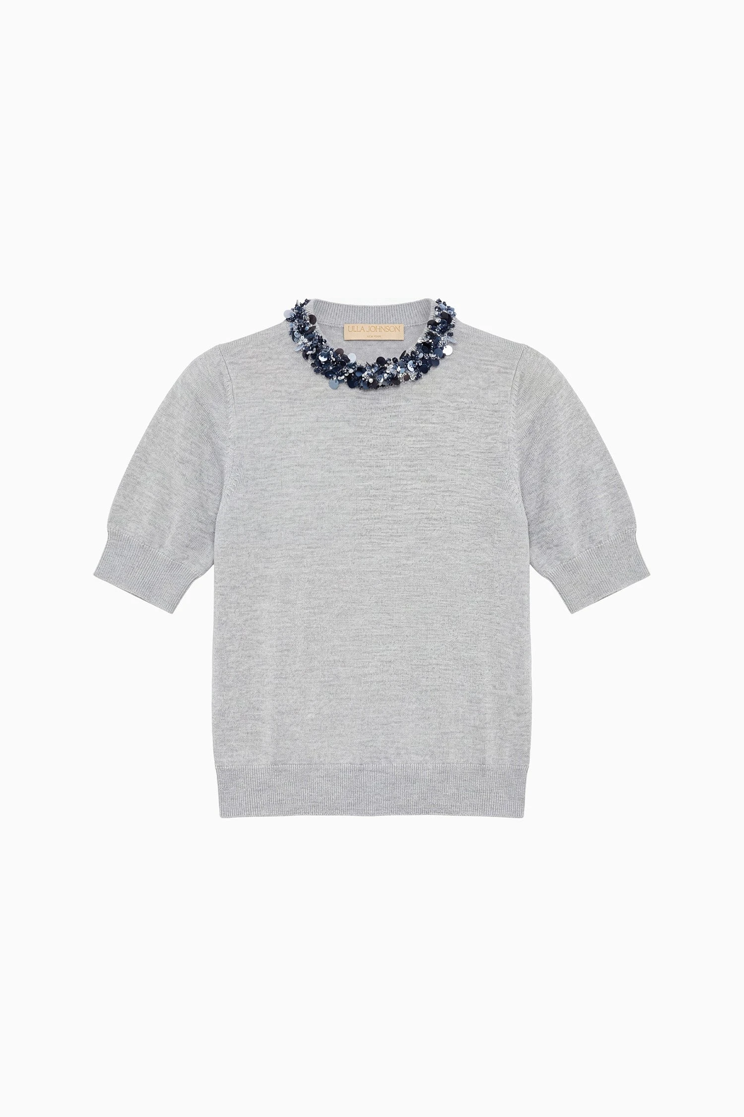 Jude Embellished Top in Ash