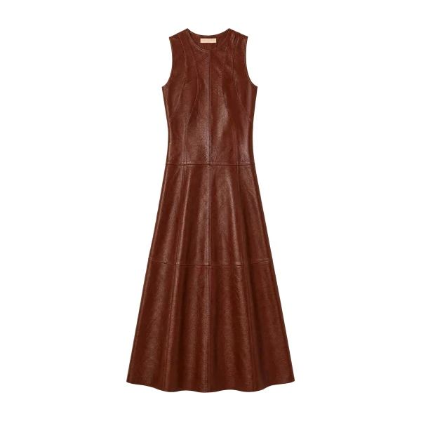 ulla johnson juliette leather dress