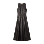 ulla johnson juliette leather dress