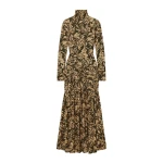 ulla johnson katy draped jersey dress