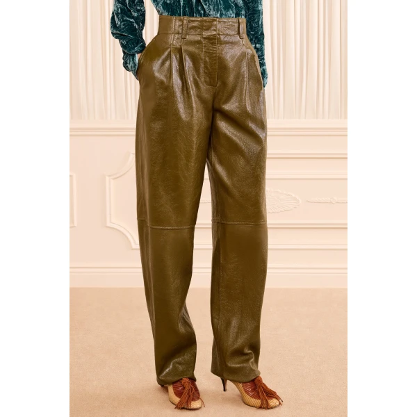 keiran leather pant lichen