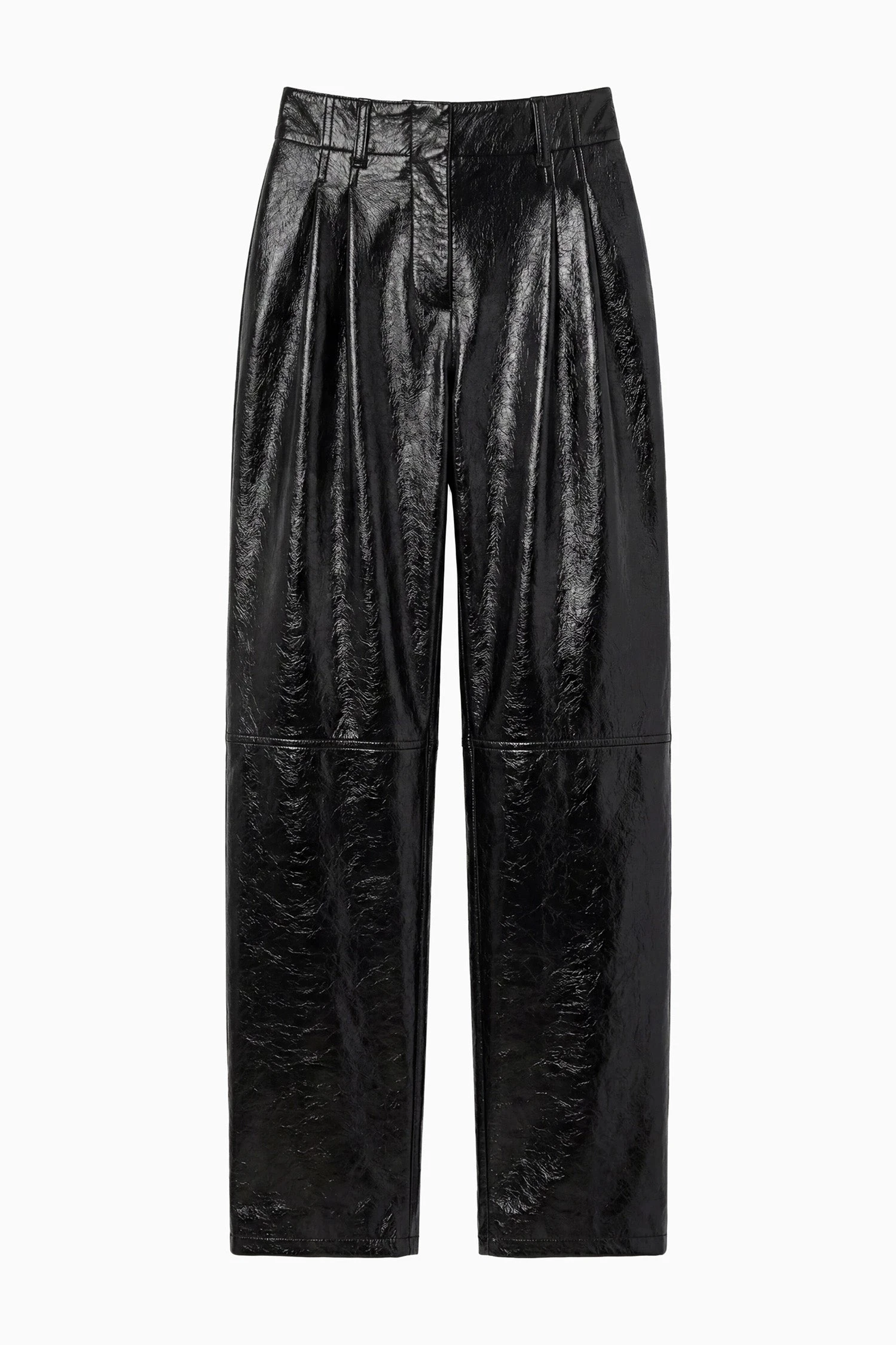 Keiran Leather Pant in Noir